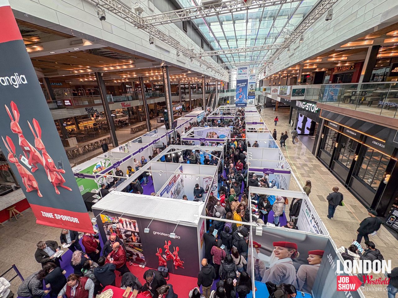Shell scheme show floor